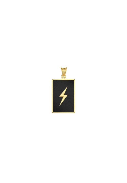 Lightning Enameled Kolye Ucu