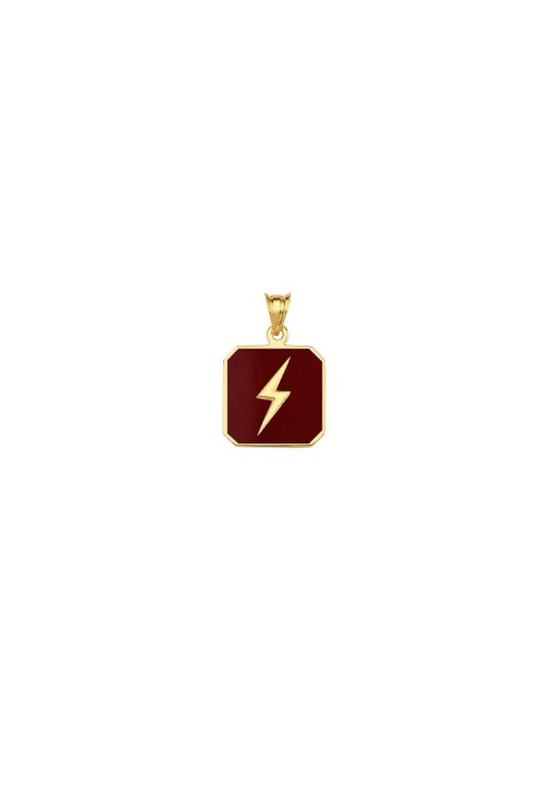 Lightning Enameled Kolye Ucu