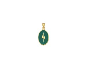 Lightning Enameled Kolye Ucu
