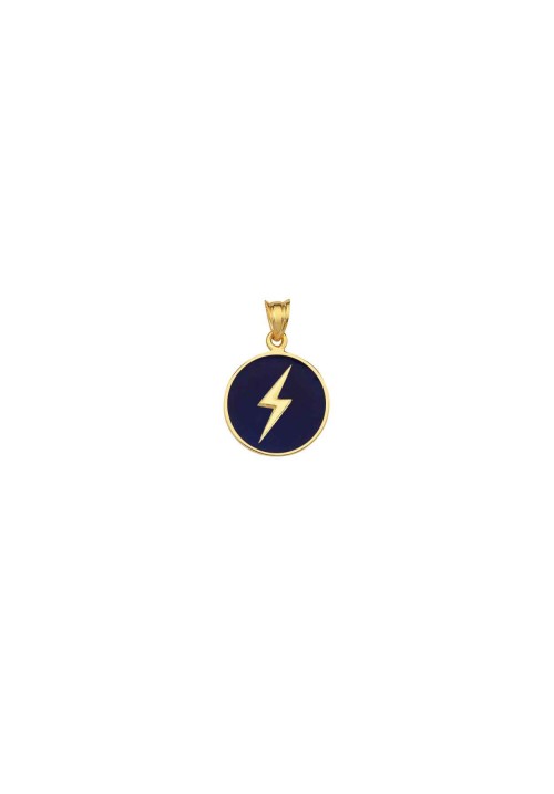 Lightning Enameled Kolye Ucu