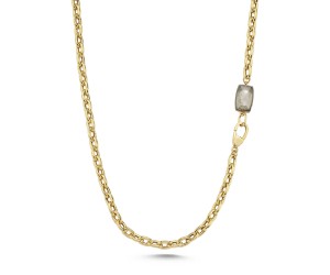 Salt&Pepper Cable Chain Kolye