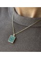 Love Letter Crystal No:4 Kolye Ucu Çift Taraflı