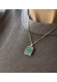 Love Letter Crystal No:4 Kolye Ucu Çift Taraflı