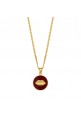 Galia Lip Enameled Kolye